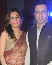 Madhur Bhandarkar with Wife