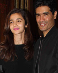 Alia Bhatt and Manish Malhotra