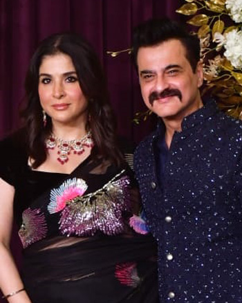 Maheep and Sanjay Kapoor