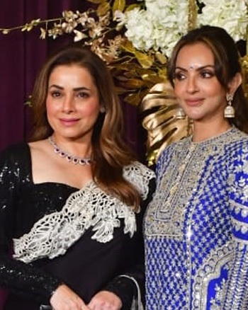 Neelam Kothari and Seema Sajdeh