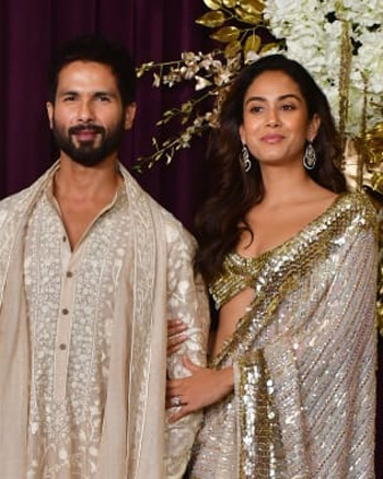 Shahid Kapoor and Mira Rajput Kapoor