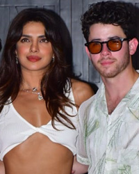 Mannara Chopra, Priyanka Chopra and Nick Jonas