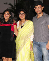 Mansoor Khan, Tina Khan, Kiran Rao and Aamir Khan