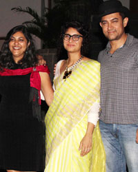 Mansoor Khan, Tina Khan, Kiran Rao and Aamir Khan