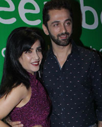 Shibani Kashyap and Hiten Paintal