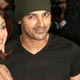 Shilpa and John Abraham at the London premiere of Metro