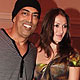 Vindu Dara Singh and Dina Umarova