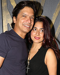 Shaan with his wife Radhika