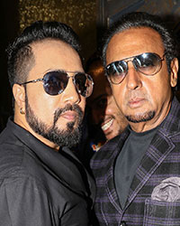 Mika Singh and Gulshan Grover