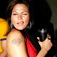 Rakhi Sawant posing at the party