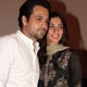 Emran Hashmi with wife