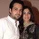 Emran Hashmi with wife