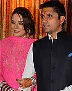 Udita Goswami and Mohit Suri