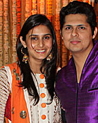 Rashi and Vishal Malhotra