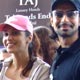 Isha and Ashmit Patel at the Moto Extreme car rally