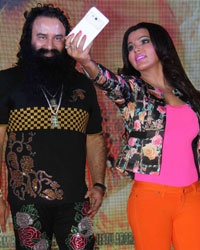 Gurmeet Ram Rahim Singh and Rakhi Sawant