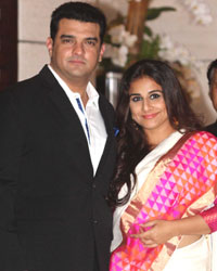 Siddharth Roy Kapur and Vidya Balan