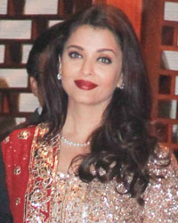 Abhishek Bachchan, Aishwarya Rai and Manish Malhotra