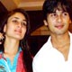 Shahid Kapoor and Kareena at the party hosted by Subhash Ghai at Hotel Taj's Land End.