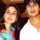 Shahid Kapoor and Kareena at the party hosted by Subhash Ghai at Hotel Taj's Land End.