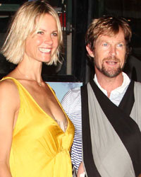 Melanie Wolf and Jonty Rhodes