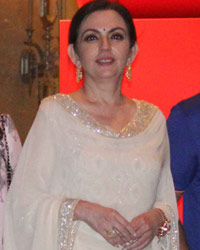 Anjali Tendulkar, Nita Ambani and Sachin Tendulkar