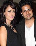 Nisha Rawal and Karan Mehra