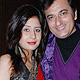 Avinash Wadhawan with wife