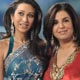 Karisma Kapoor and Farah Khan