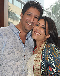 Sulaiman with his wife Reshma