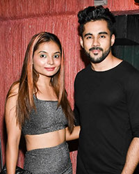 Ekta Bajaj with Abhishek Bajaj