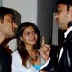 Manav Gohil with Shweta Kawatra and Gaurav Chopra.