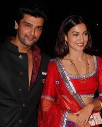 Kushal Tandon and Gauhar Khan