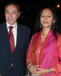 Anang Desai eith his wife