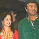 Raju Singh and Anu Mallik with their spouses