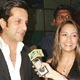 Fardeen with Natasha during the premiere of No Entry at Fun Republic.