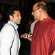 Sachin Tendulkar and Shekhar Gupta