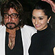 Shakti Kapoor and Shraddha Kapoor