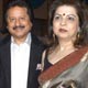 Pankaj Udas and Farida Udhas