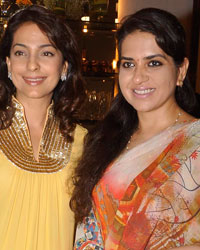 Juhi Chawla and Shaina NC