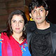 FArah Khan and shirish Kunser