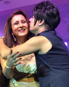 Poonam Dhillon and Rohit Verma