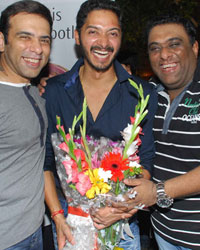 Sajid Samji, Shreyas Talpade and Farhad Samji