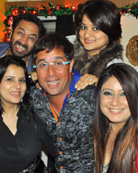 Preety Bhalla and Deepu Paul's party