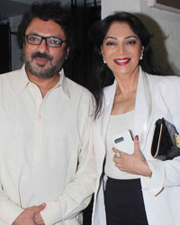 Sanjay Leela Bhansali and Simi Grewal