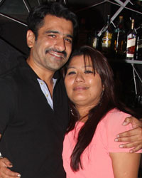 Eijaz Khan and Purnima Lamchhane