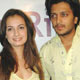 Dia Mirza and Ritesh Deshmukh during special screening of Hanuman for children from Indian Cancer Society hosted by Fame Adlabs