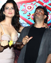 Kangana Ranaut, Vikas Bahl and Rajkummar Rao