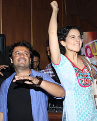 Kangana Ranaut and Vikas Bahal