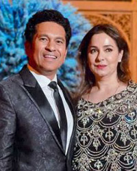 Sachin Tendulkar and  Anjali